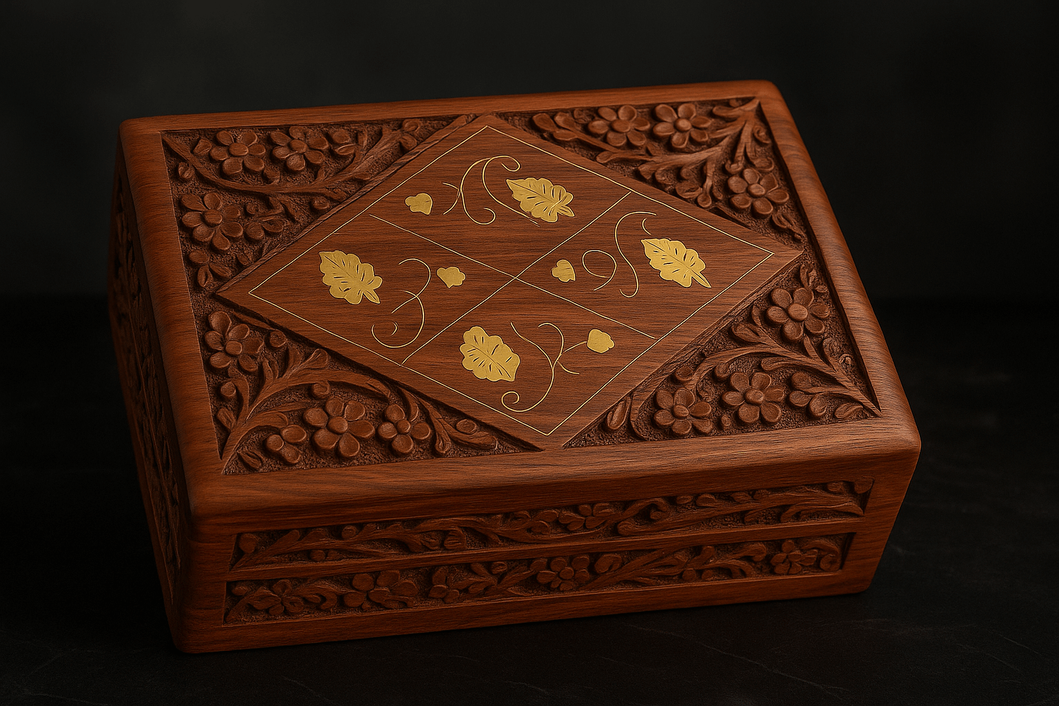 Mystery Lockbox – Handmade Wooden Box with Secret Lock