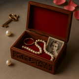 Mystery Lockbox – Handmade Wooden Box with Secret Lock