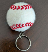 Handmade Felted Wool Keychains – Assorted Playful Designs