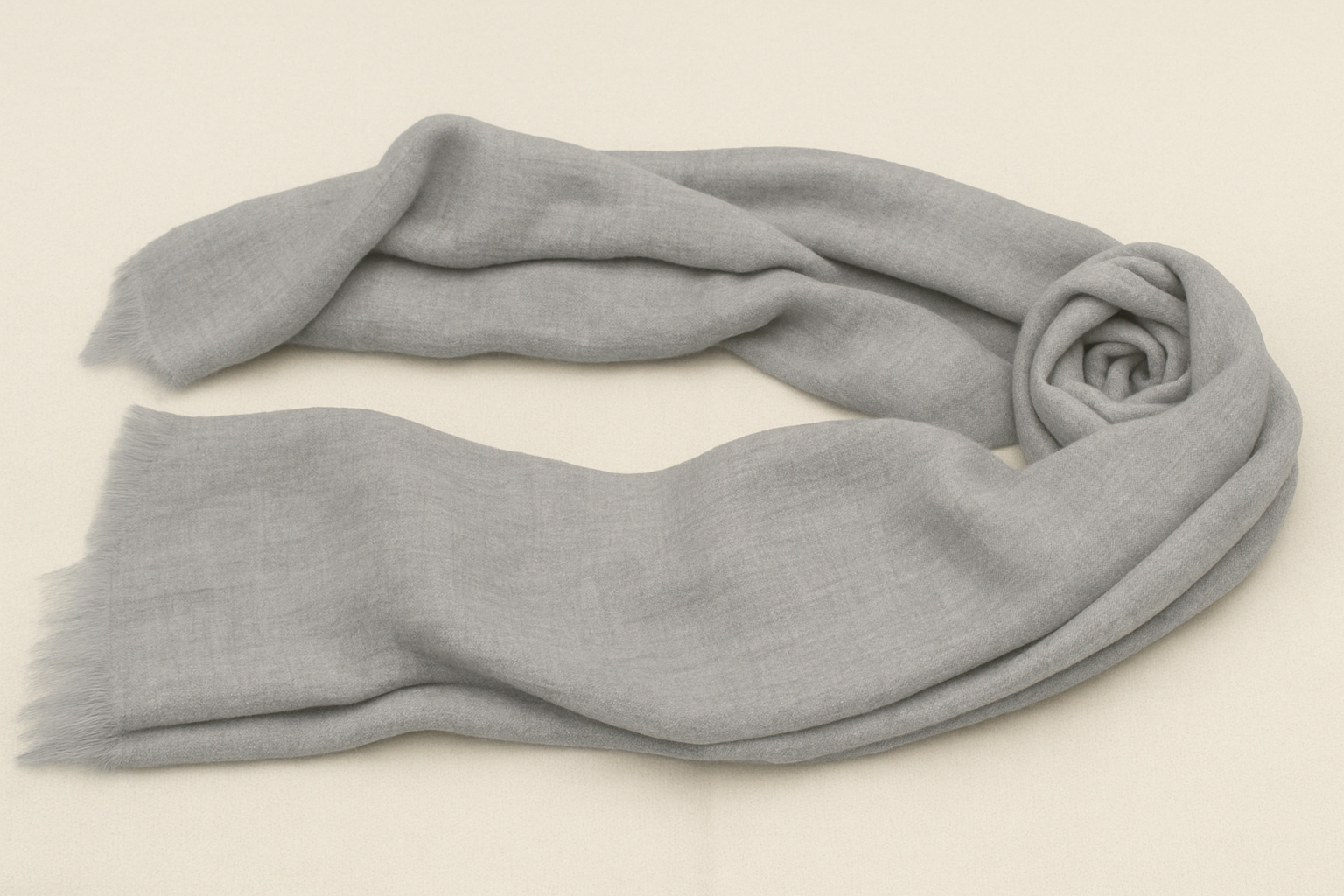 Luxe Handwoven 100% Pashmina Scarf – Natural Colors