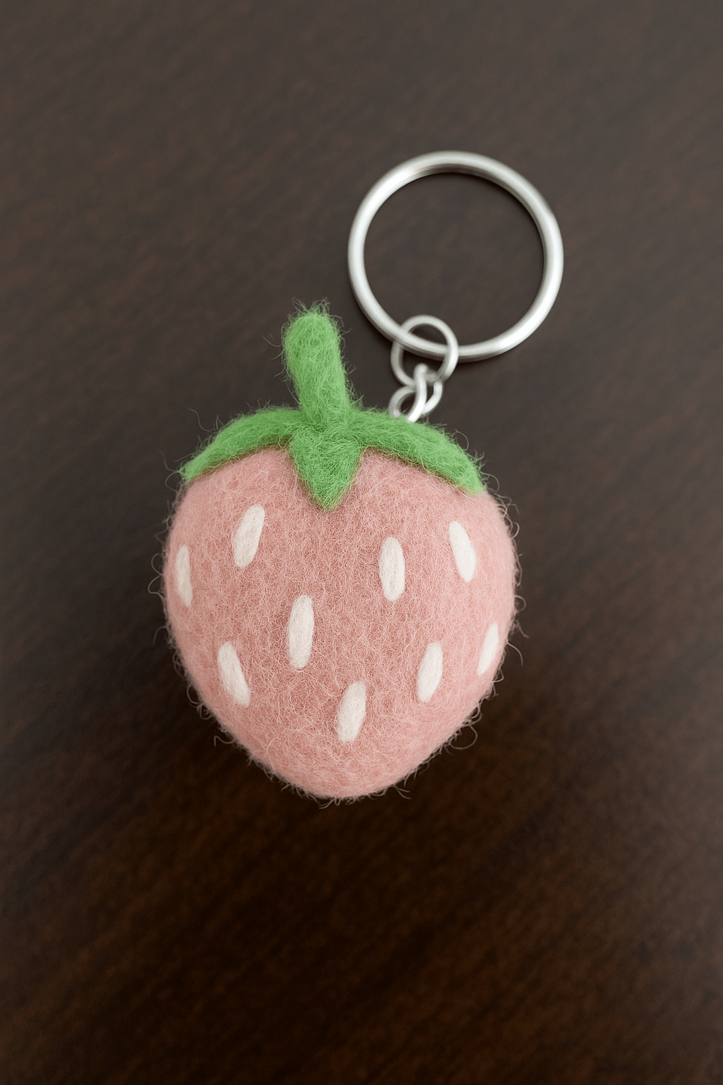 Handmade Felted Wool Keychains – Assorted Playful Designs