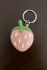 Handmade Felted Wool Keychains – Assorted Playful Designs
